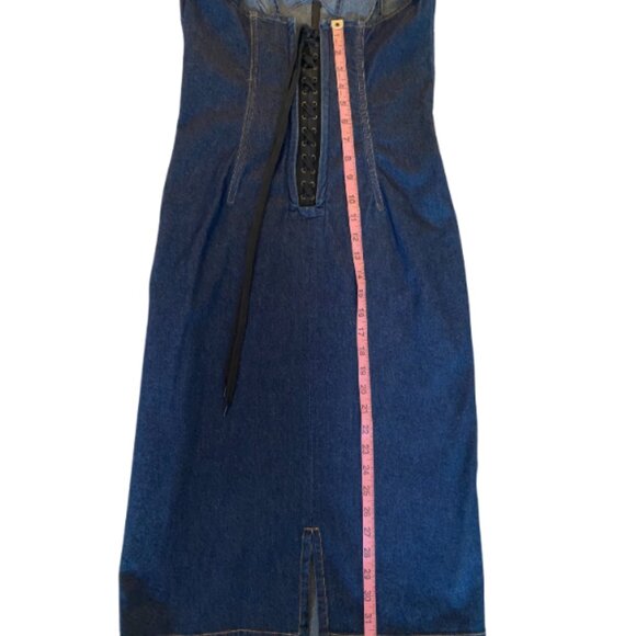 Dolce&Gabbana stretch denim dress - Picture 7 of 9